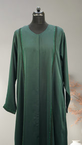 Classic Lace Work Abaya